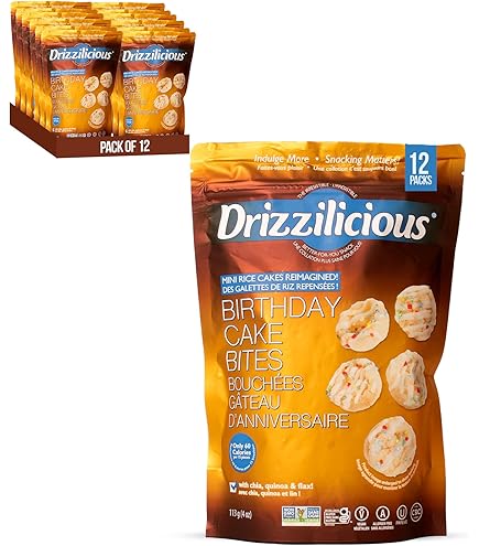 Drizzilicious Cinnamon Swirl Mini Rice Crisp, Non GMO, 4 Ounces